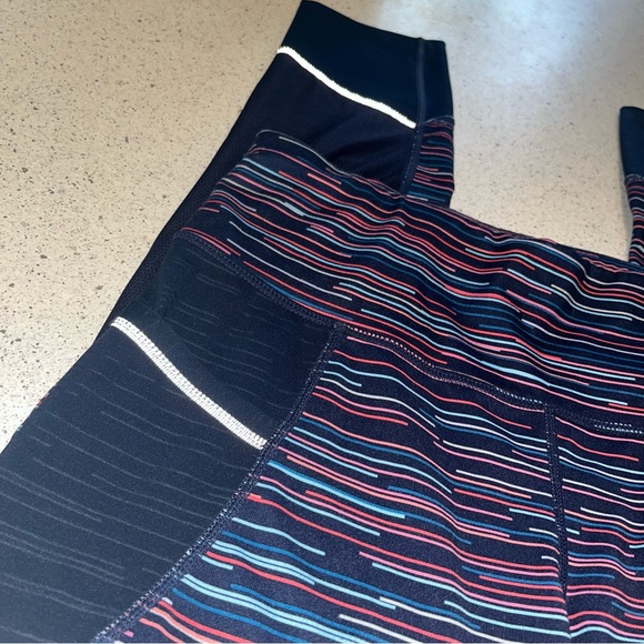 Athleta Navy Blue Yoga Cropped Tight - Picture 9 of 9